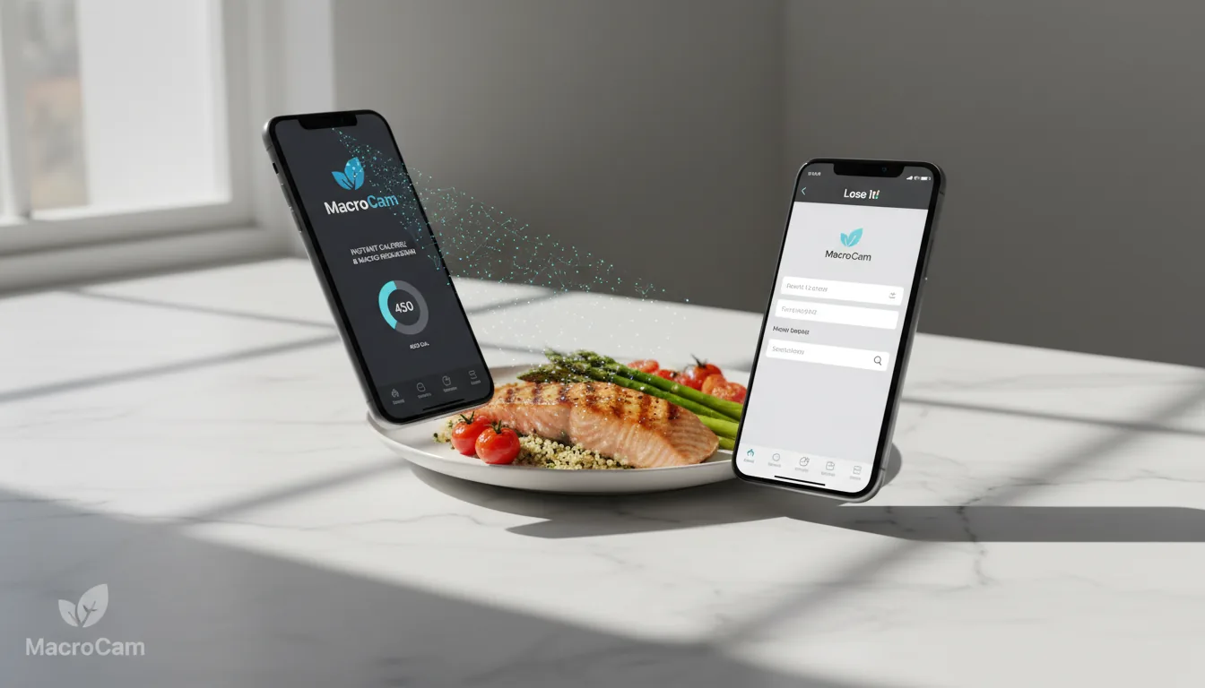 MacroCam vs Lose It: Which App Is Better for Daily Logging? - MacroCam healthy nutrition and macro tracking guide cover image