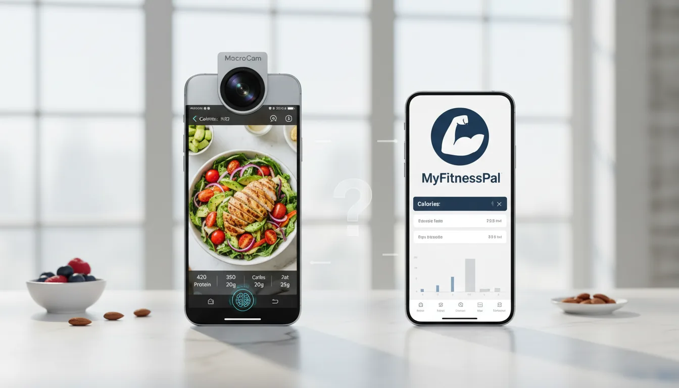 MacroCam vs MyFitnessPal: Which Calorie Tracker Fits Better? - MacroCam nutrition and calorie tracking blog image