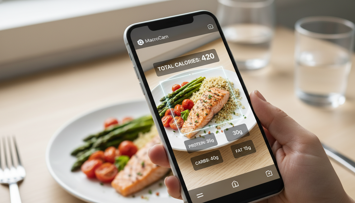 Unlocking the Power of the MacroCam App: Your Ultimate Food Photo Calorie Tracker - MacroCam healthy nutrition and macro tracking guide cover image